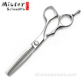 SUS440C Steel Professional Barber Scissors Untuk Penipisan